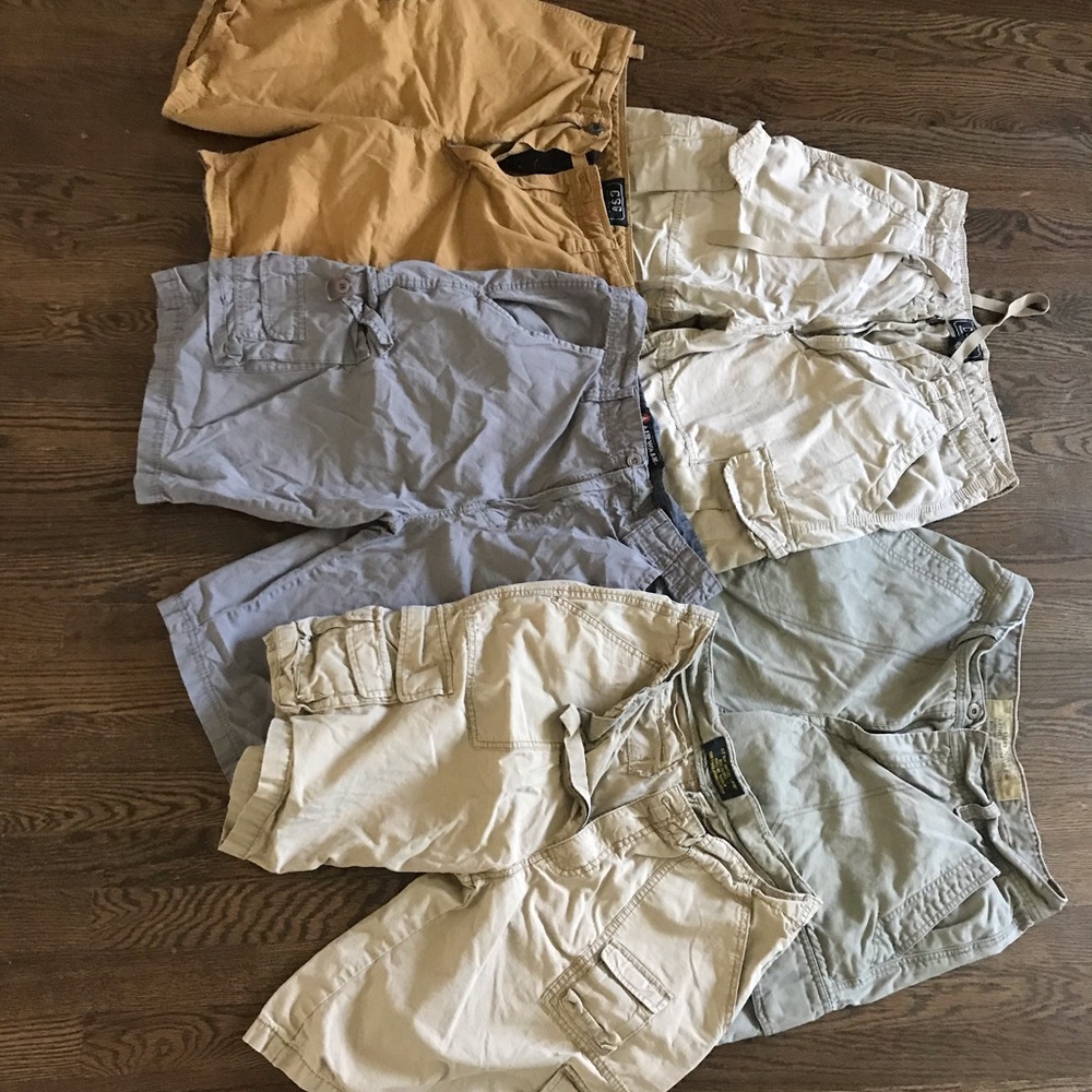 Men’s cargo shorts 5 pairs